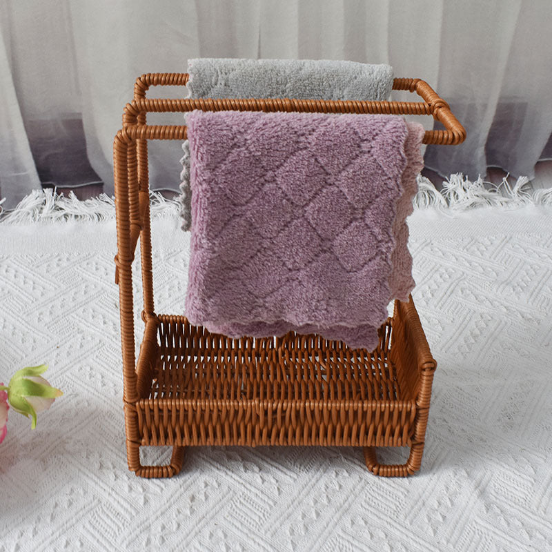 Handgemachter Rattan Aufbewahrungskorb Karnz