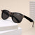 Damen extravagante Sonnenbrille mit Kristallverzierungen Karnz