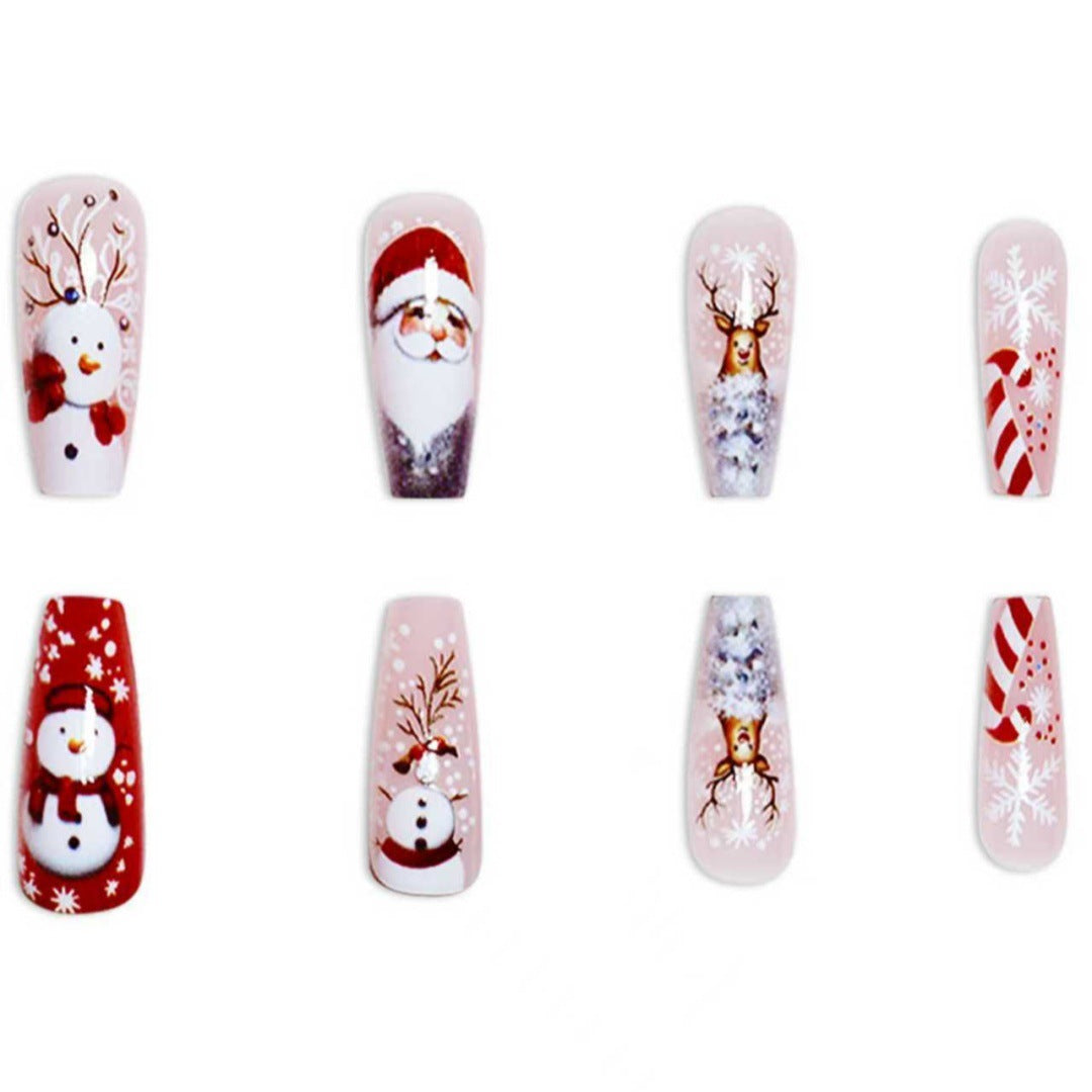 Festliche Feiertags Themen Nagelkunst Karnz