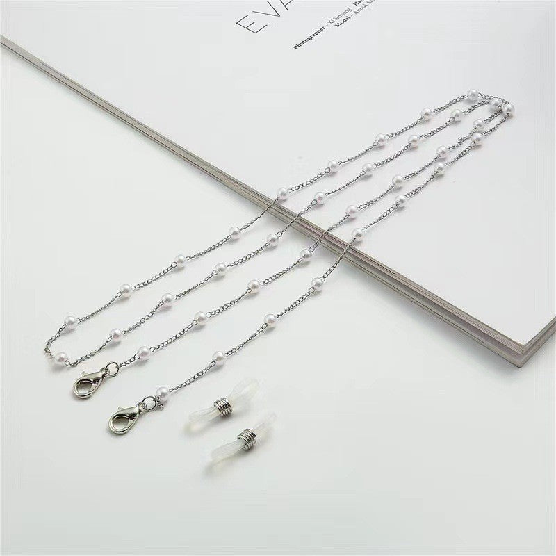 Perlenbesetzte Brillenband Karnz