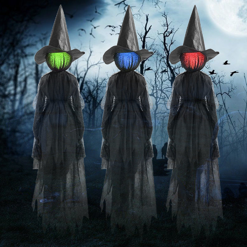 Halloween hängende Hexenfiguren Karnz