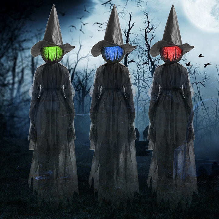 Halloween hängende Hexenfiguren Karnz