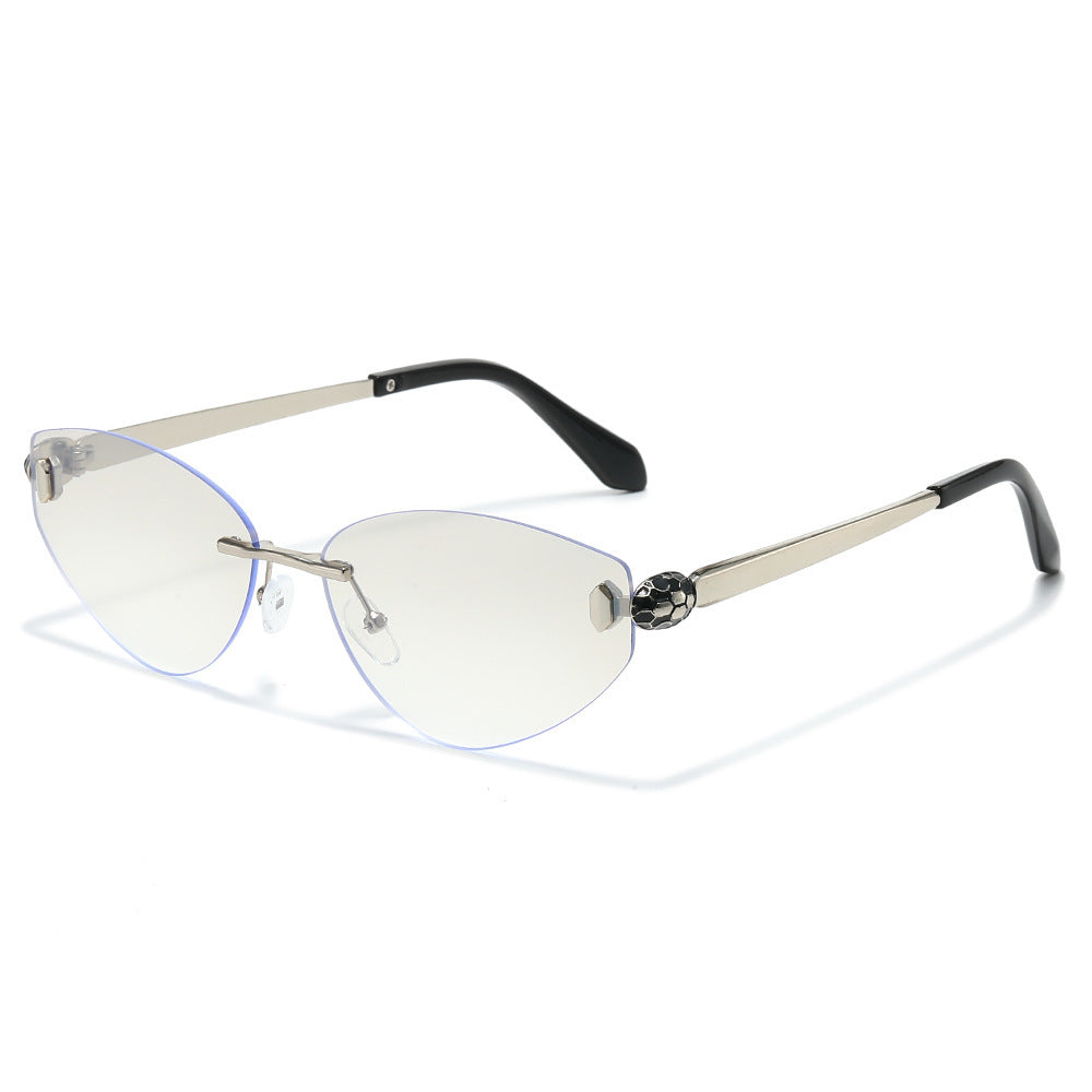 Cat-Eye Vision Shield Sonnenbrille Karnz
