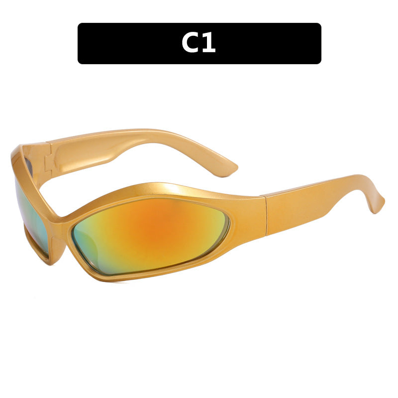 Damen Sportsonnenbrille mit ergonomischem Design und schützendem UV-Filter Karnz