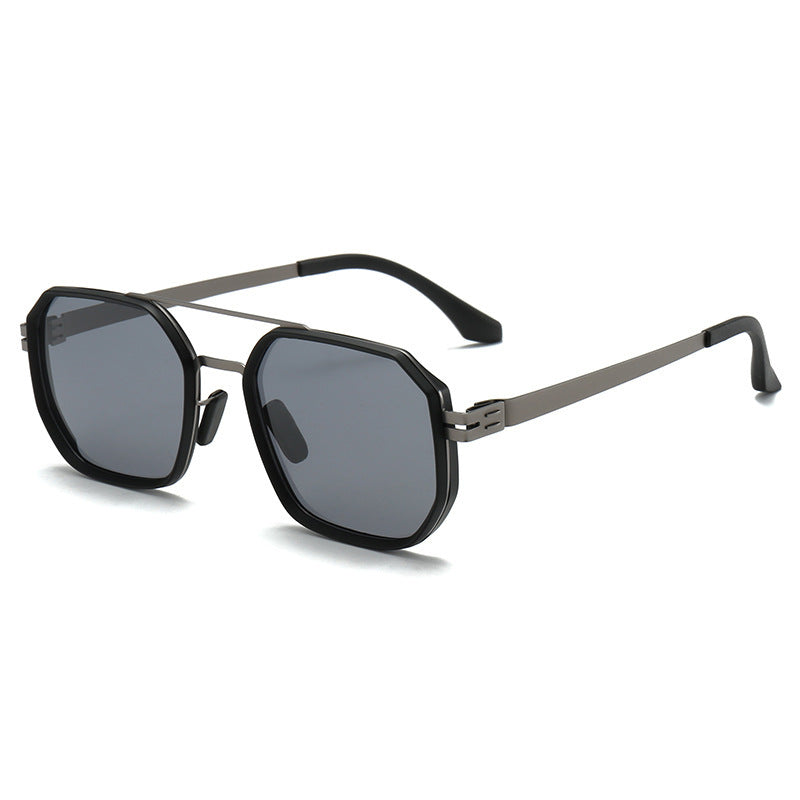 Damen Elegante Achtkantige Sonnenbrille Karnz
