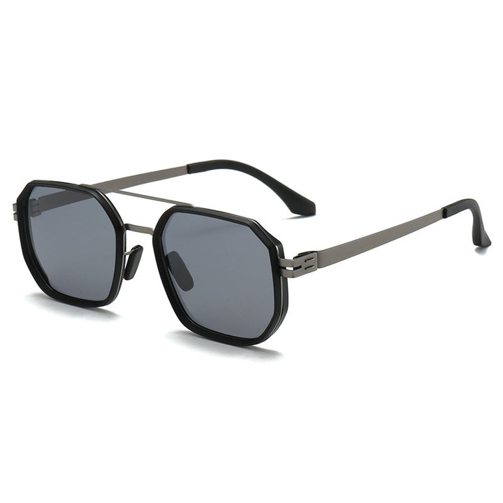 Damen Elegante Achtkantige Sonnenbrille Karnz