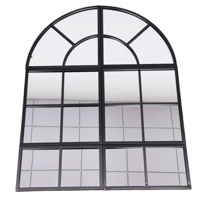 Bogenfenster-Wandspiegel Karnz