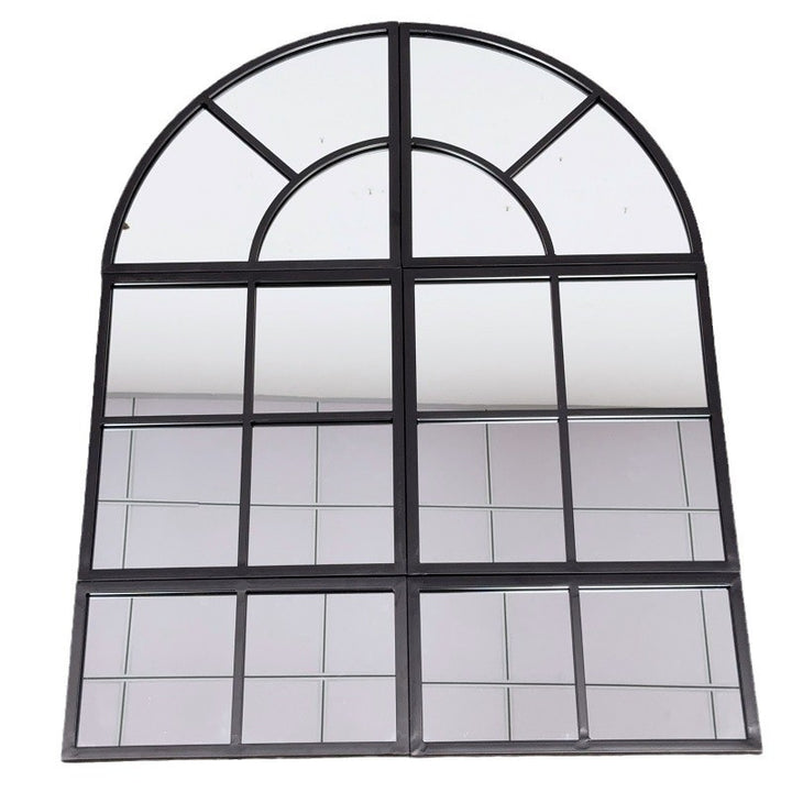 Bogenfenster-Wandspiegel Karnz