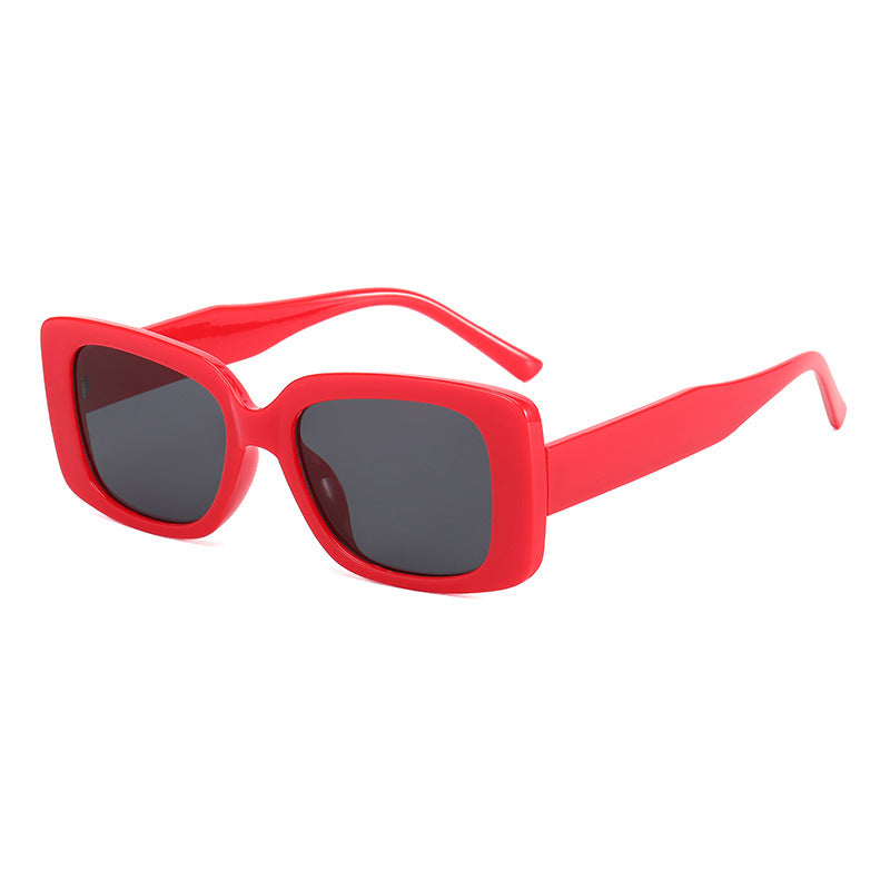 Damen Stilvolle Quadrat-Sonnenbrille Karnz