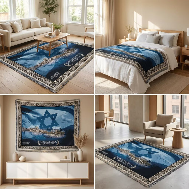 Verschnörkelte dekorative Wandteppichdecke