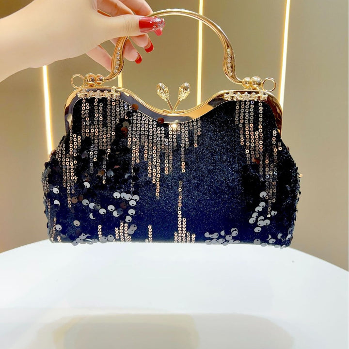 Glitzernde Abend-Handtasche