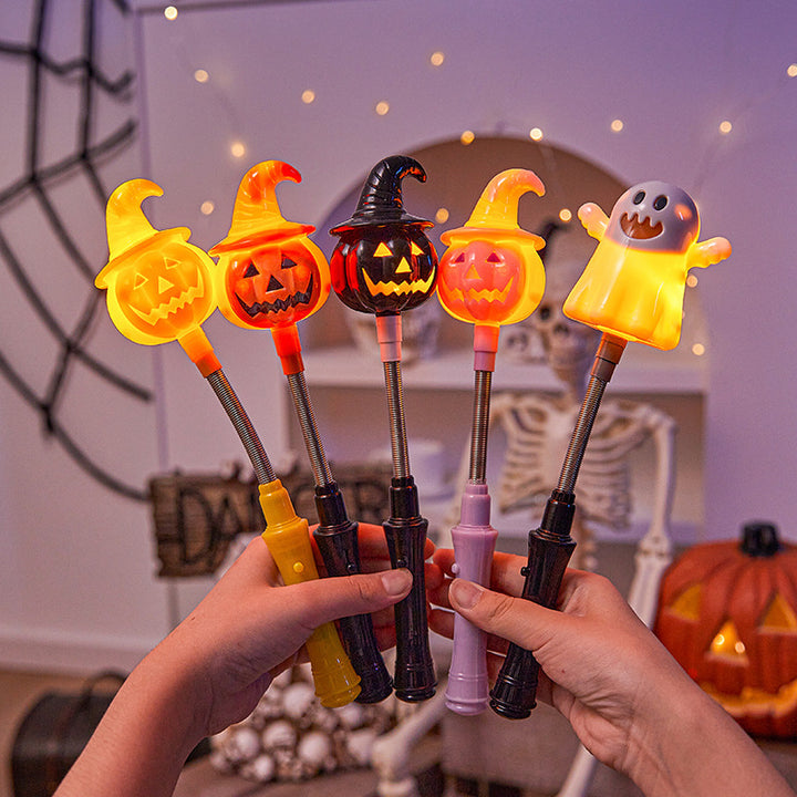 Kreative Halloween Deko-Kerze mit Kürbis-Motiv Karnz