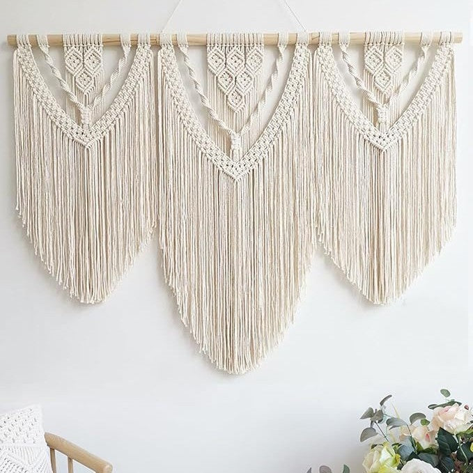 Macrame Wandkunst Karnz