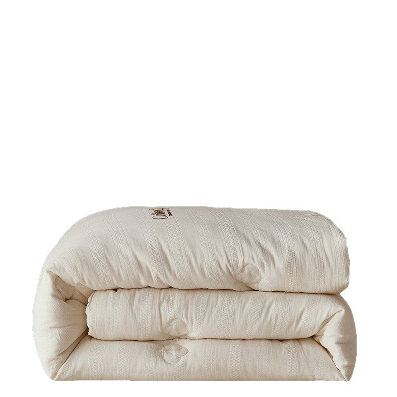 Atmungsaktive Bio-Baumwolle Leichte Komfortdecke Quilt