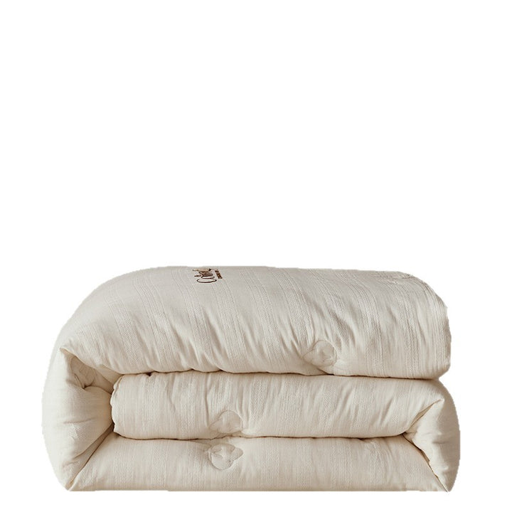 Atmungsaktive Bio-Baumwolle Leichte Komfortdecke Quilt