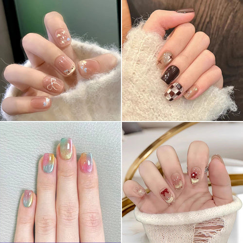 Kunstnägel Im Eleganten Glitzer-Finish Karnz