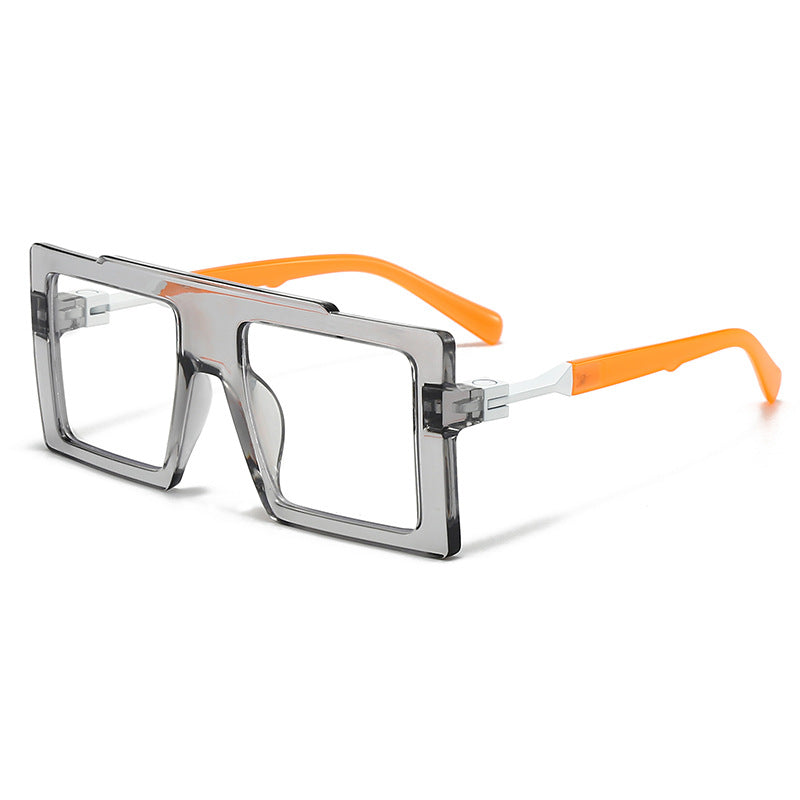 Damen modische Sonnenbrille mit rechteckigem Rahmen Karnz