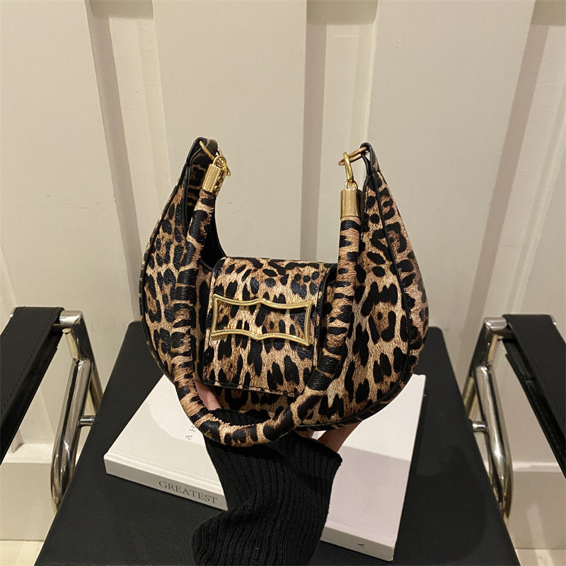 Stylische Leopardenmuster-Handtasche Karnz