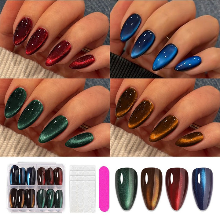 Nageldesignset mit glänzendem, seidigem Finish Karnz