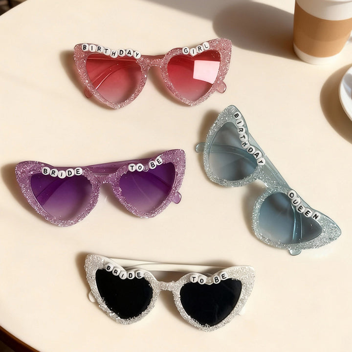 Herzförmige Feier-Sonnenbrille Karnz