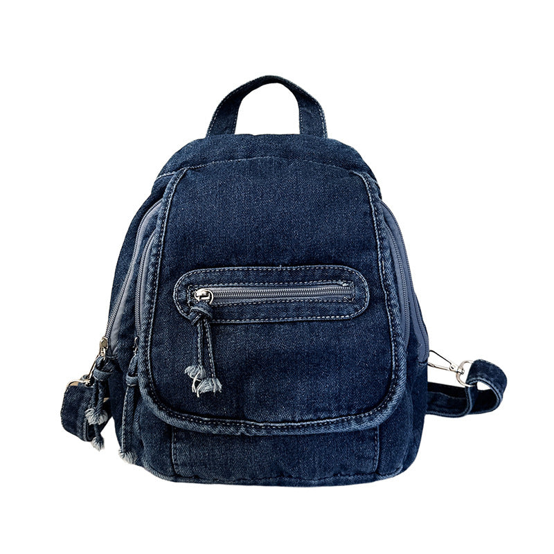 Stylische Denim Mini-Rucksack Karnz