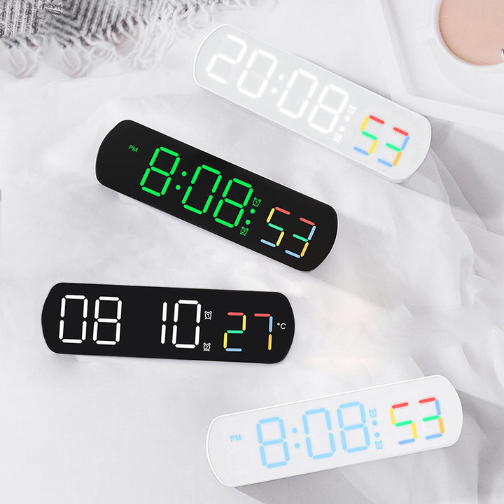 Digitaler Wecker mit Großem Led-Display und Temperaturanzeige Karnz