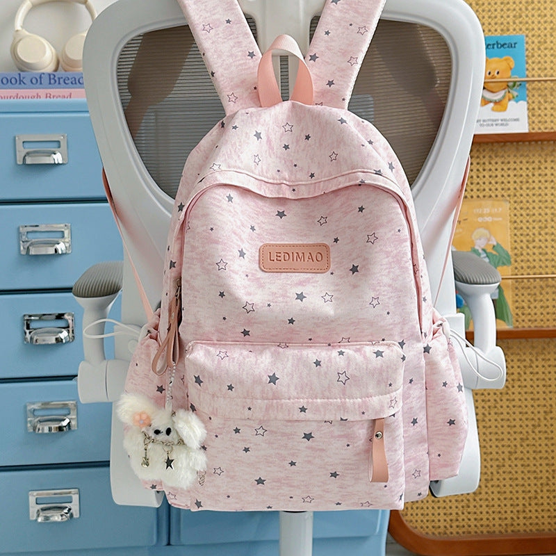 Schöne Rucksack mit Sternenmuster