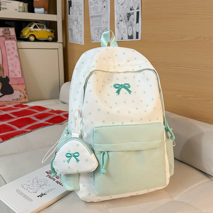 Verspielter, mit Schleifen verzierter Rucksack Karnz