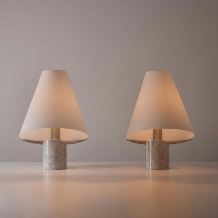 Moderne Marmorfuß Schreibtischlampe