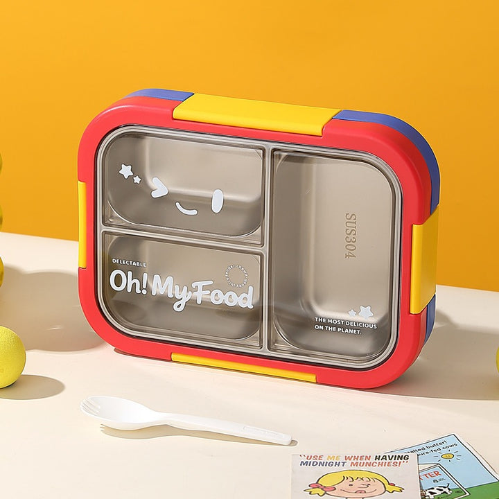 Mehrfach-Compartment Edelstahl Bento Box