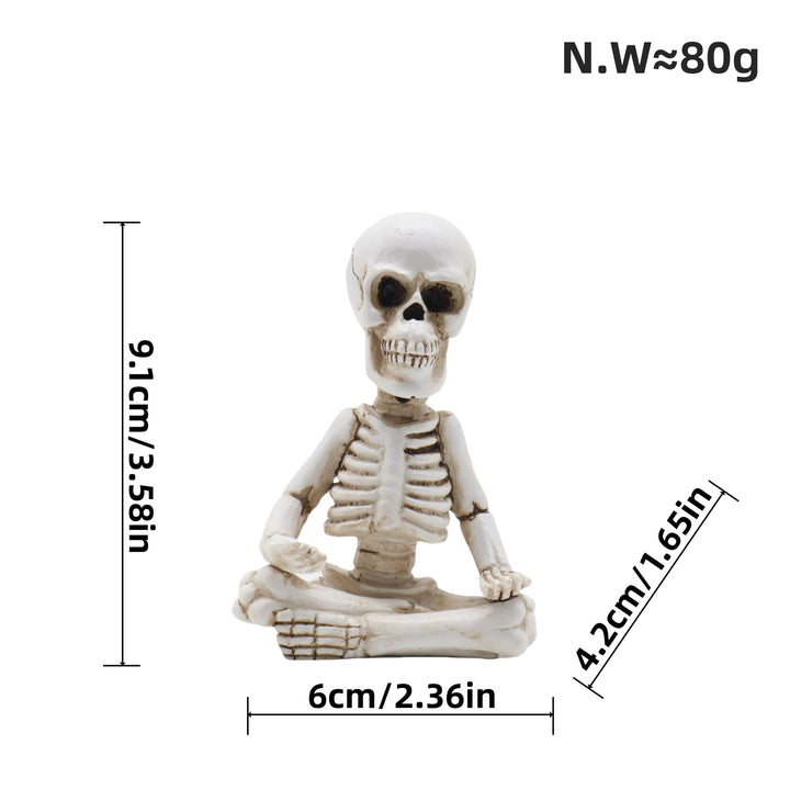 Dekorative Skelettfigur Karnz