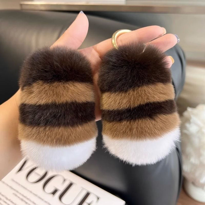 Faux Fur Schlüsselanhänger Zubehör Karnz