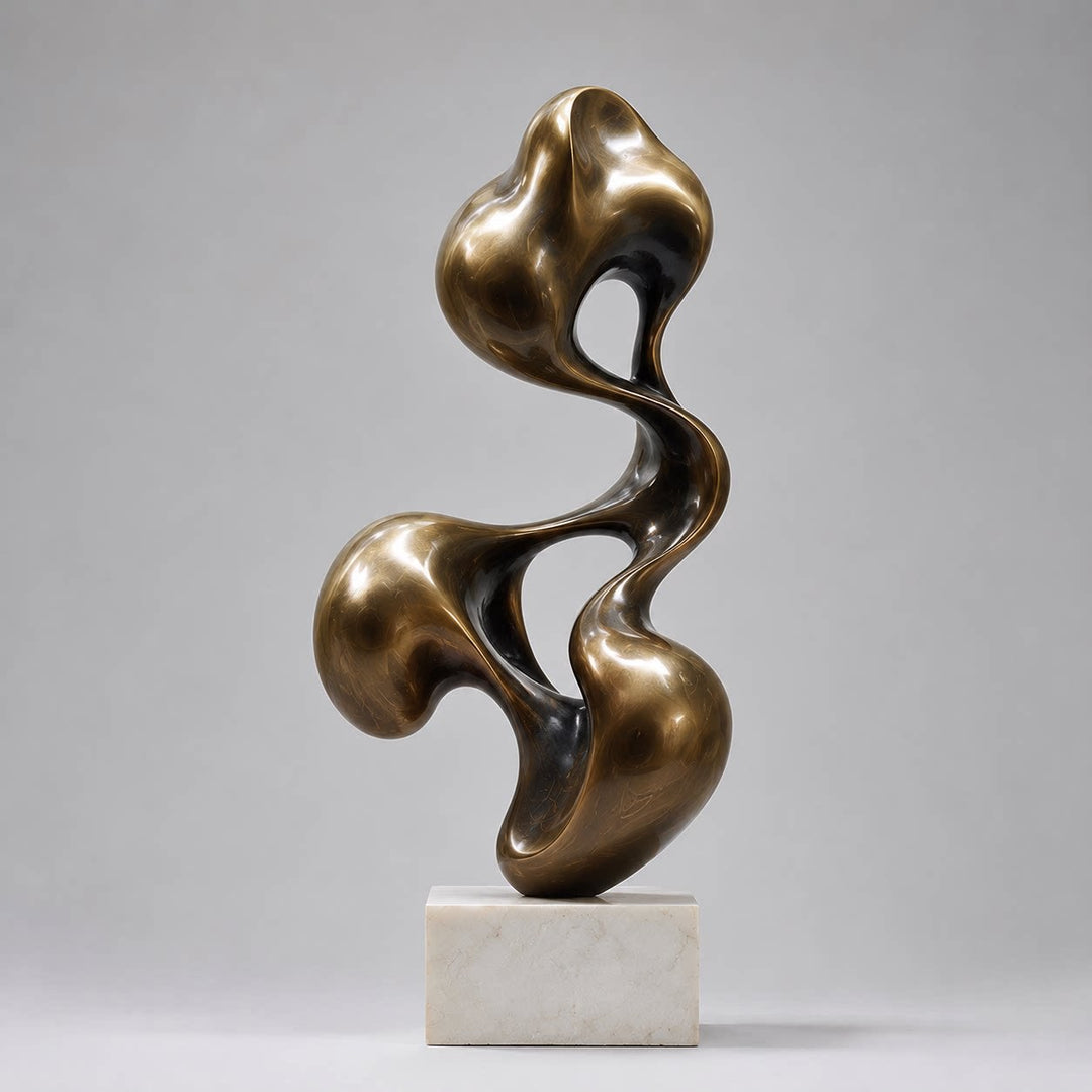 Moderne abstrakte dekorative Skulptur