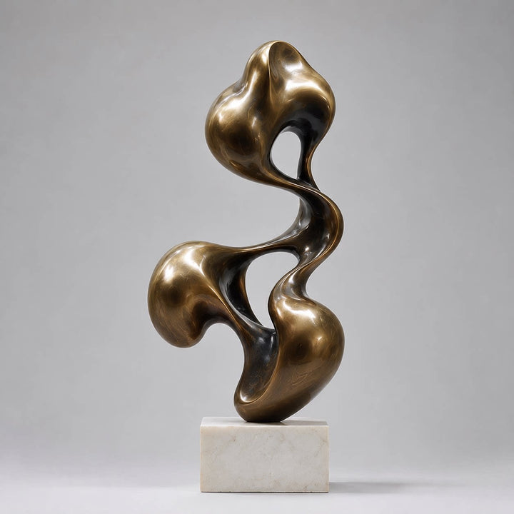 Moderne abstrakte dekorative Skulptur