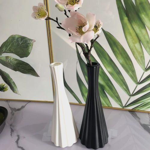 Moderne Texturierte Dekorative Vase Karnz