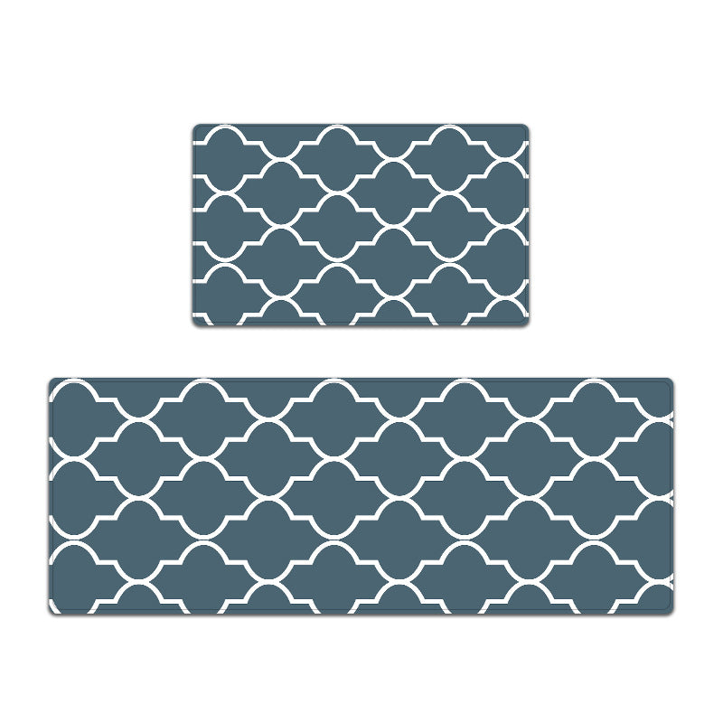 Elegante Texturierte Küchenmatte Set Karnz