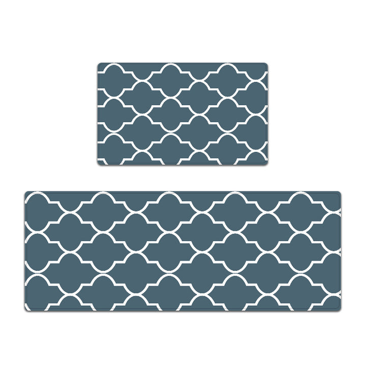 Elegante Texturierte Küchenmatte Set Karnz