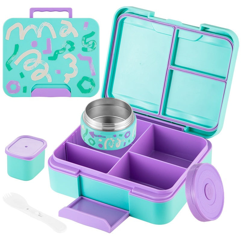 Multi-Kompartiment Farbige Bento Lunchbox