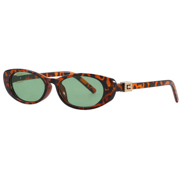 Damen Cat-Eye Sonnenbrille mit stilvollem Rahmen und luxuriösen Akzenten Karnz
