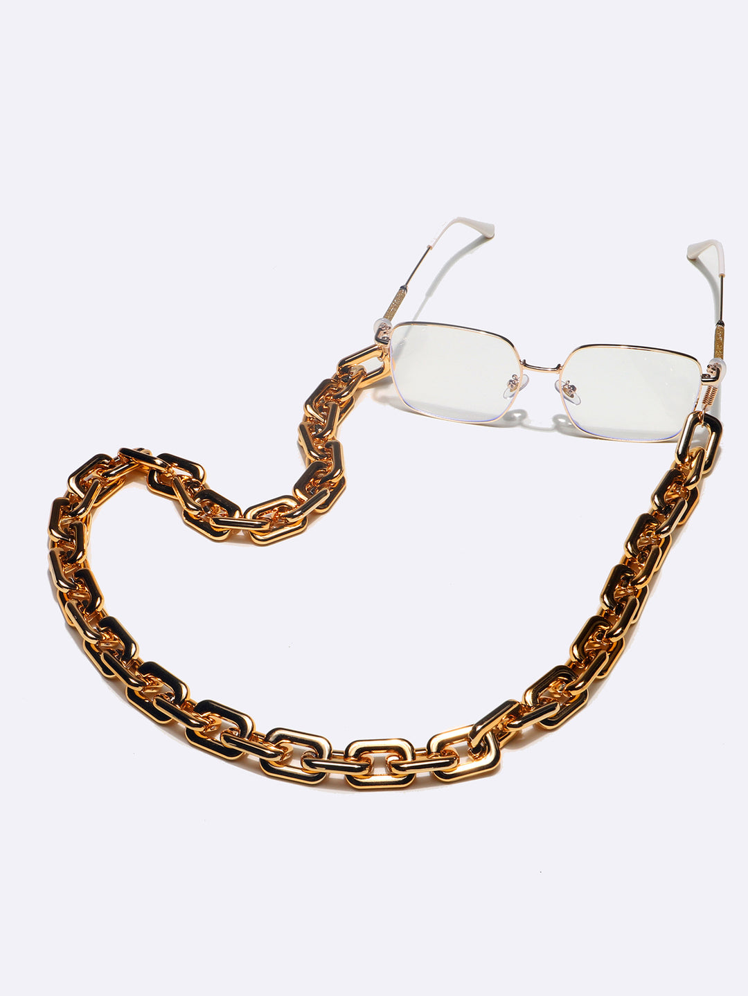 Premium Metallic Link Brillen Kette Karnz