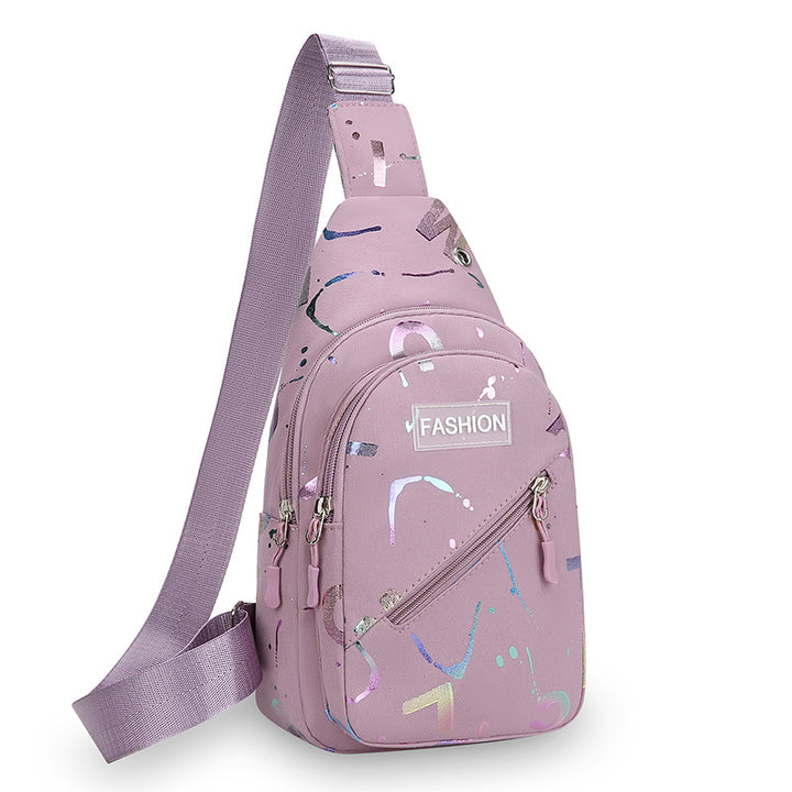 Künstlerische Sling-Tasche Karnz
