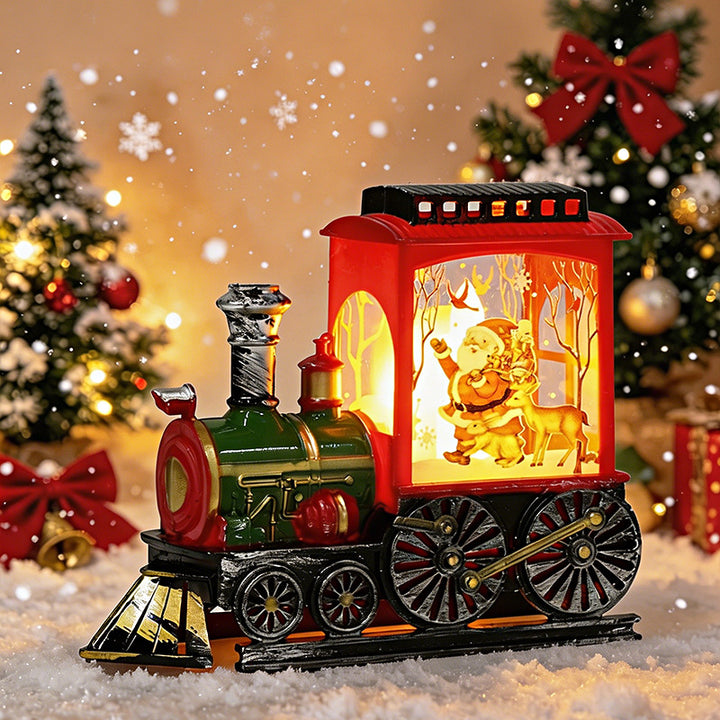 Weihnachtliche LED Zuglaterne Karnz