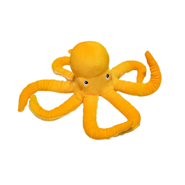 Soft-Octopus Boden Kuschelkissen mit gewellten Tentakeln und schwerem, umarmbarem Kern Karnz