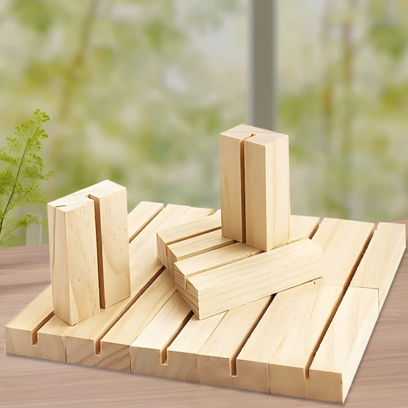 Dekorative Holzblockfigur Karnz