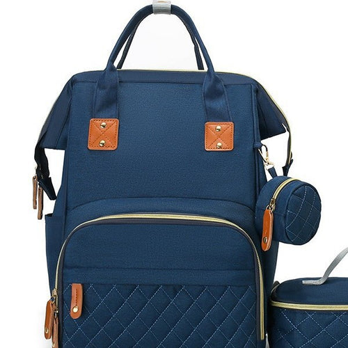 Vielzweck gesteppter Wickelrucksack Karnz