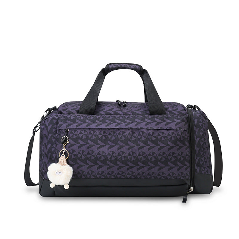 Stylische gemusterte Wochenend-Duffel-Tasche Karnz