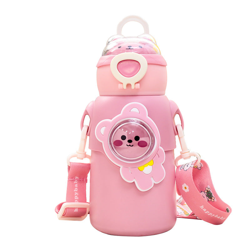 Damen Isolierte Trinkflasche mit Tiermotiv Karnz