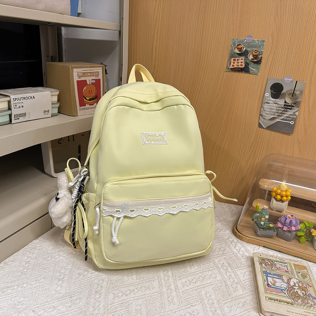 Stylischer kompakter Mini-Rucksack mit niedlichen Akzenten Karnz