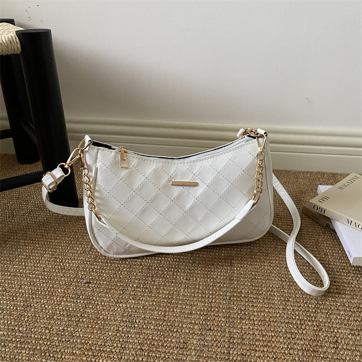 Gepolsterte Schulterhandtasche