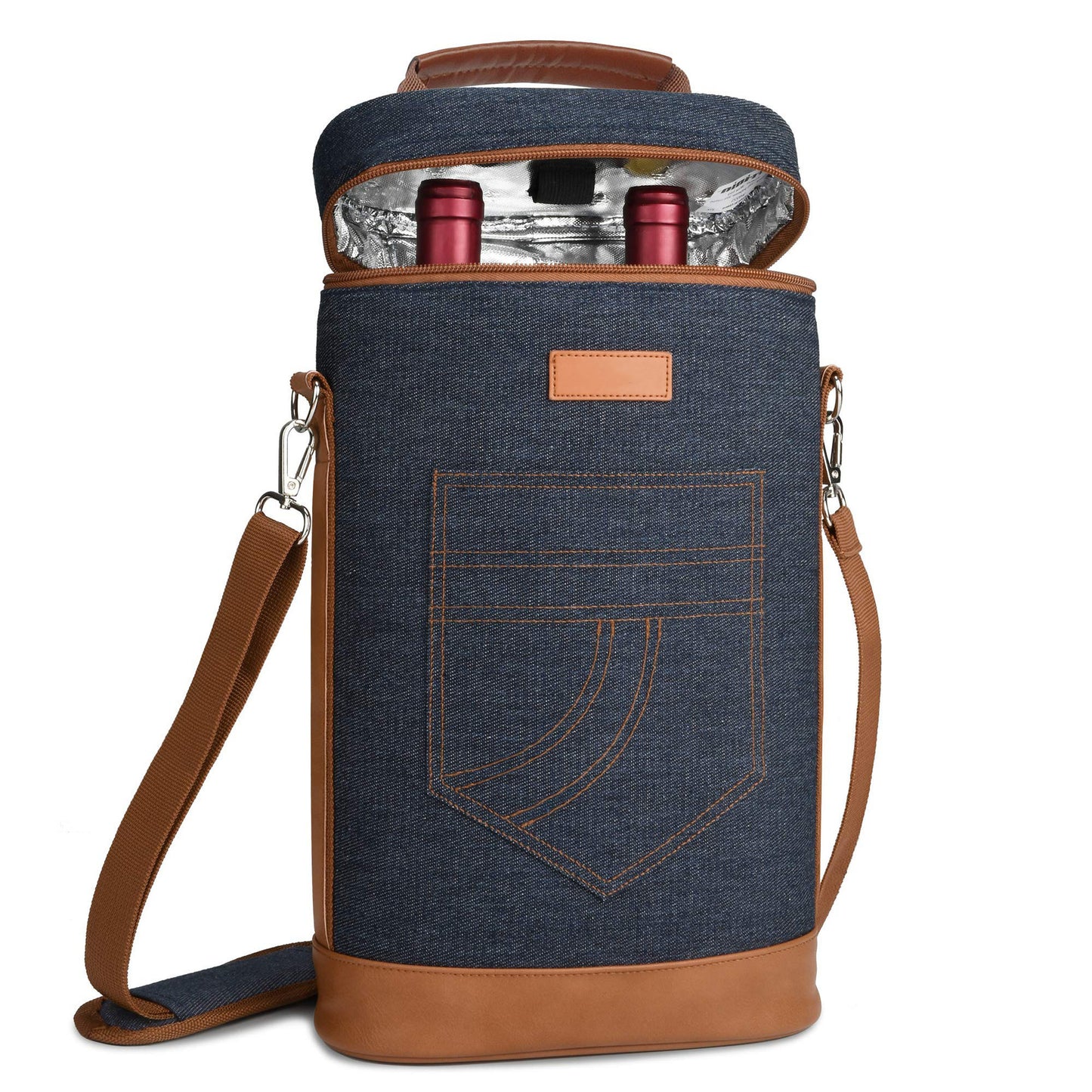 Unisex Isolierte Flasche Transporttasche Karnz